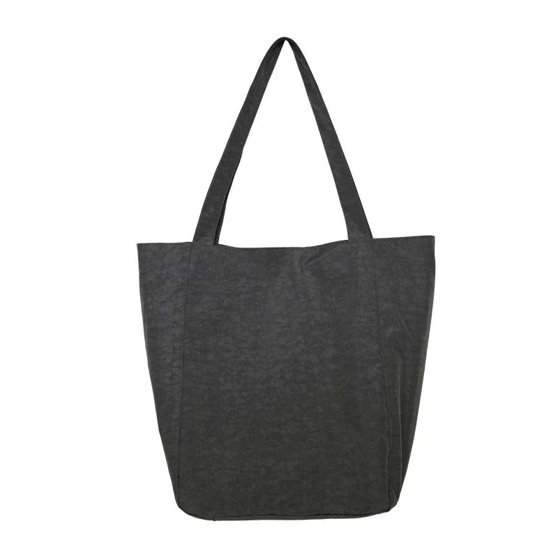 Solide Lässige Nähgarn-Taschen Große Kapazität Hochwertige Taschen für Damen Weicher Reißverschluss Nylon Damen-Taschen