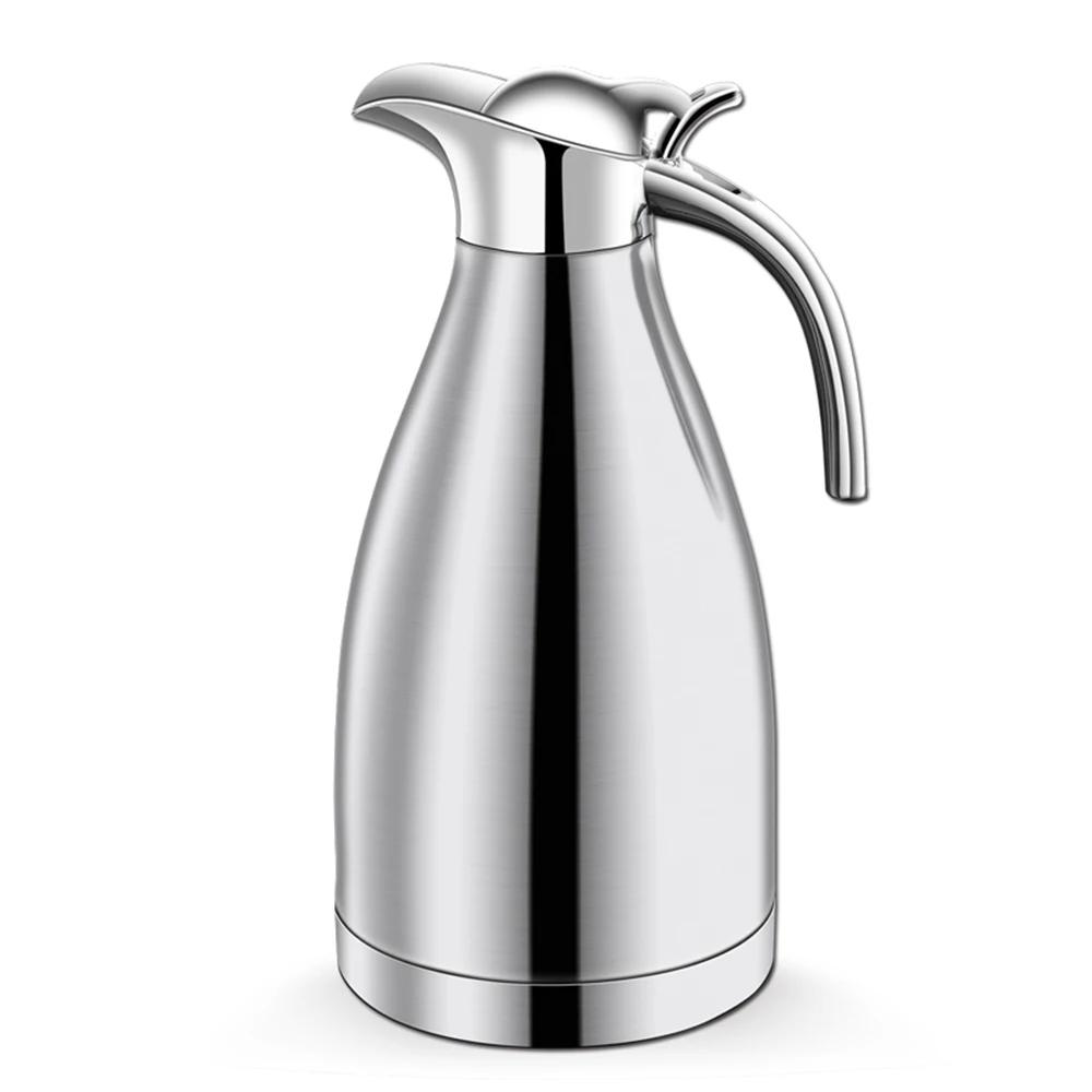 2L Large Double Layer Stainless Steel Thermos Bottle Home Bar Thermal Flask Kettle Tea Coffee Hot Water Jug Insulation Pot
