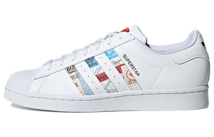 Adidas Originals Superstar Shoes  White Multi Color  GY9023 44