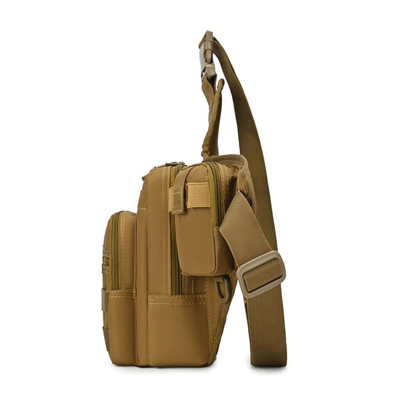Camping Climbing Bag Chest Pouch For Men Cycling Hiking Travel Outdoor Sport Tactical Crossbody Molle Fishing Waist Fanny Pack