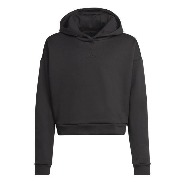 Dres dziewczęcy - Adidas - HN3479 - Kaptur - Polar - Oddychający