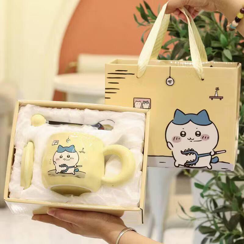 Chiikawa Usagi Ceramic Mug with Coaster