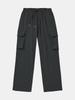 IKALOOK Four-Way Stretch Straight Cargo Pants Cpt156