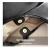 Oily Leather Large Slouchy Tote Bag: Women's 2024 Korean Style Casual Retro Spring Fashion, Large Capacity.