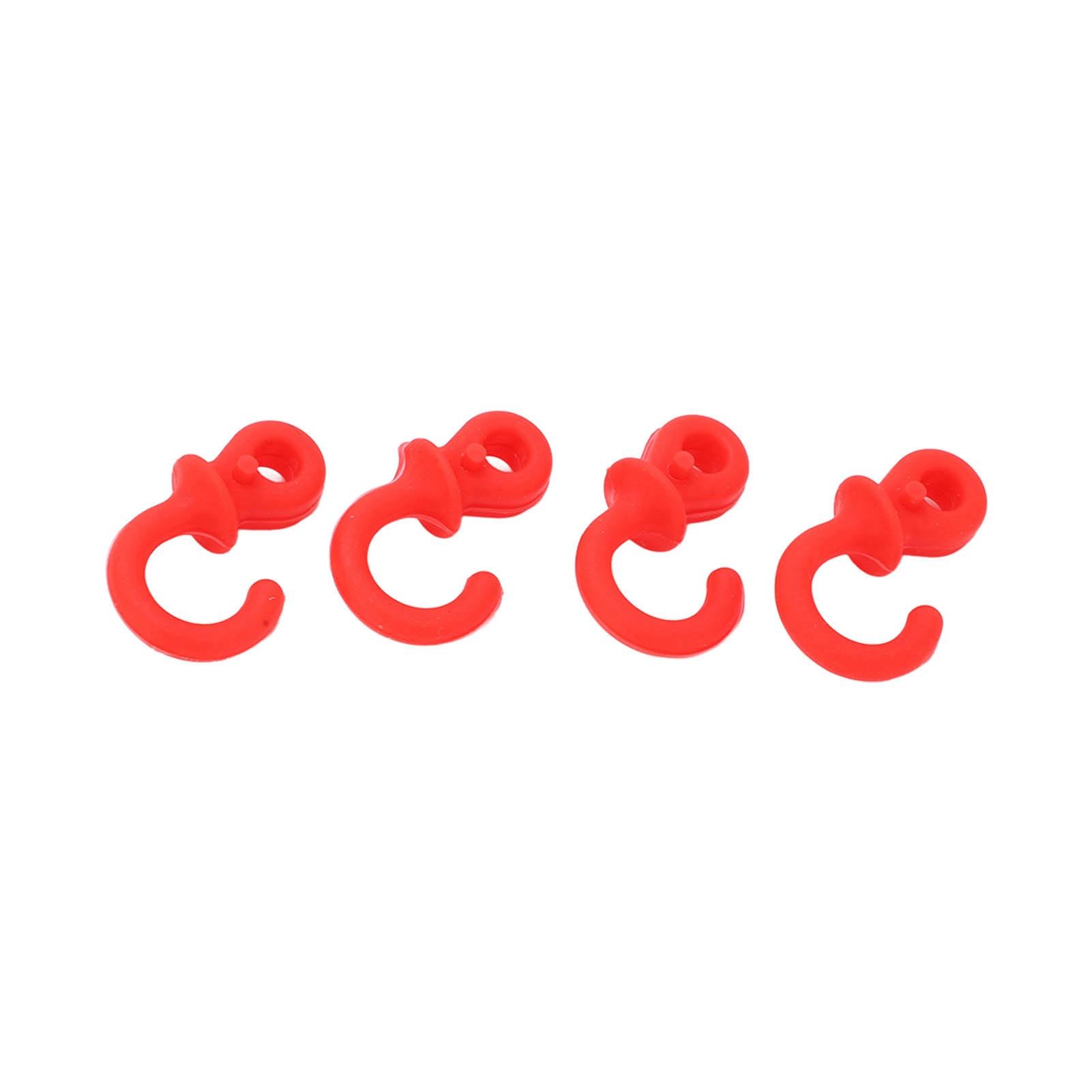 

4Pcs Archery Bow String Silencers Monkey Tail Compound Bow String Stabilizer Shock Absorption for