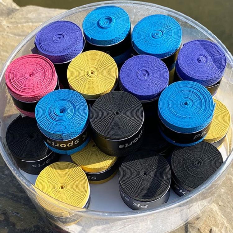 5Pcs Nonslip Tennis Racket Sweatband Badminton Overgrip Sweatband Fishing Rod Pick Sweatbands Racket Grip Easily Install