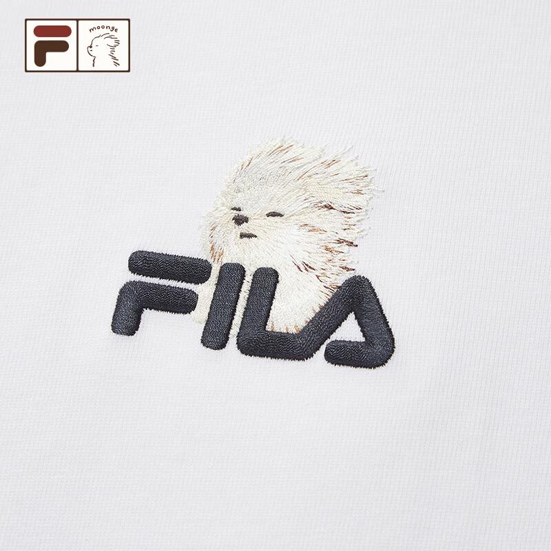Fila Fusion YEYE Couple Knit Short Sleeve T-Shirt