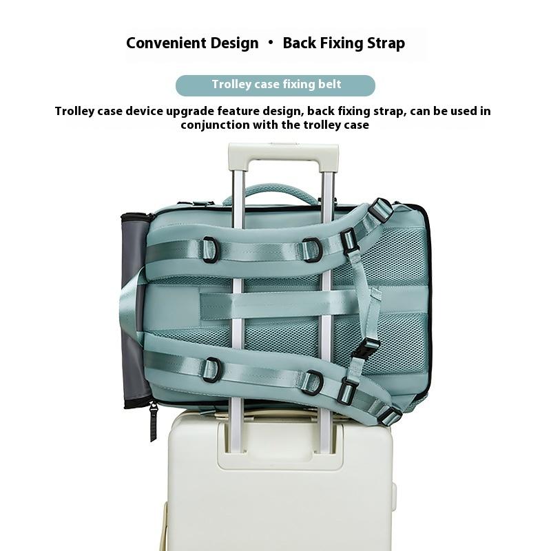 Travel Backpack Women's Large Capacity Ultra Lightweight Multifunctional Luggage Bag Hand Crossbody Travel Men's Backpack