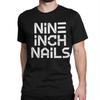 Vintage NIN Rock Band Nine Inch Nails  T-Shirts Men Women Round Neck 100% Cotton T Shirt  Short Sleeve Tees Original Tops