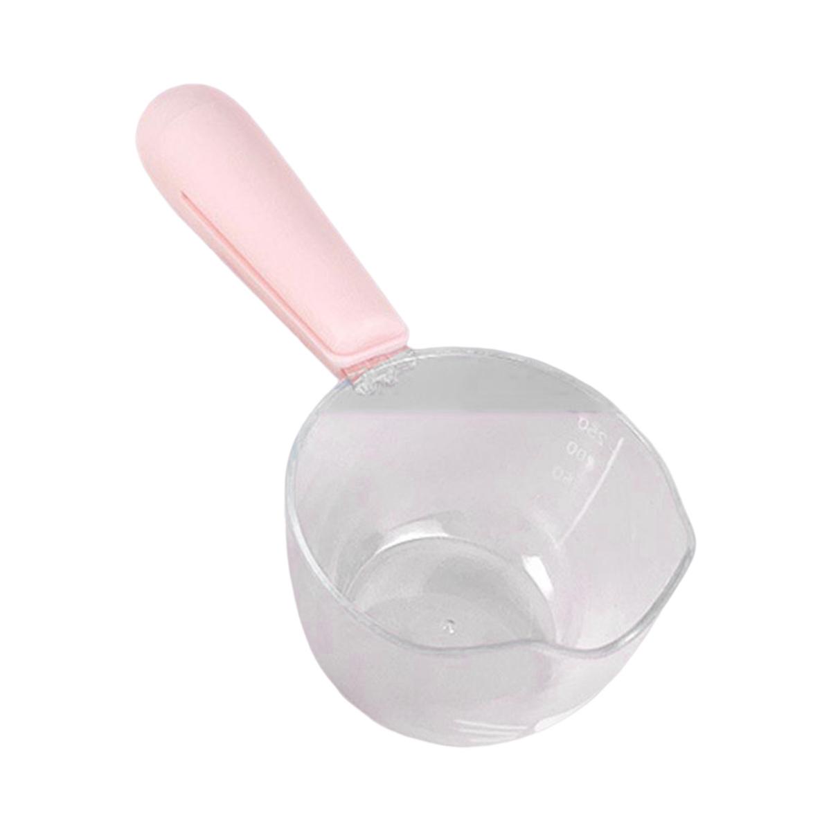 

Большая емкость для пищевых продуктов, точные весы, мерный стаканчик для корма для домашних животных, кошек, собак, домашних животных розовый