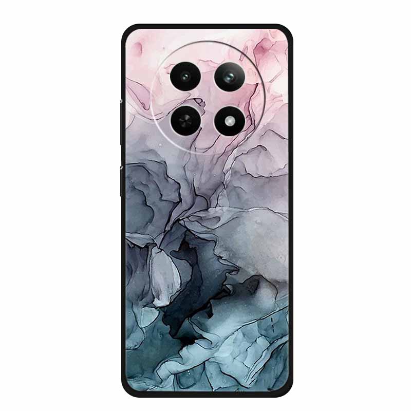 Case For Realme 13 Plus Marble TPU Soft Silicone Back Cover For Realme 13+ Cases Protective Mica Painted Colorful Bumper Capa