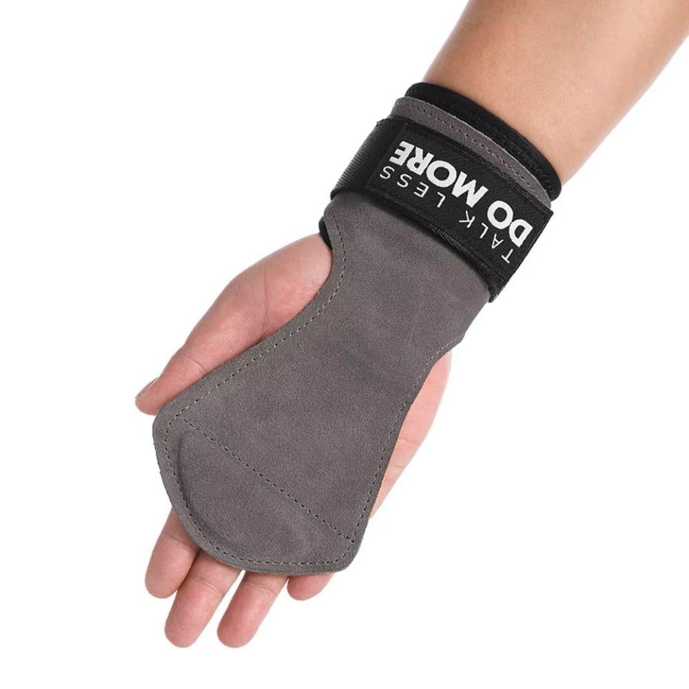 1 Pair Talk Less Do More Sports Wrist Pads Thicken Deadlift Power Straps  Gym/Fitness