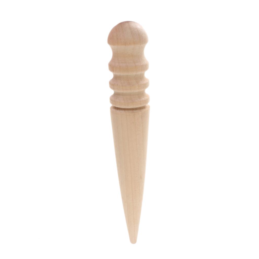 Leather Craft Polished Stick Rub Edge Slicker Burnisher for