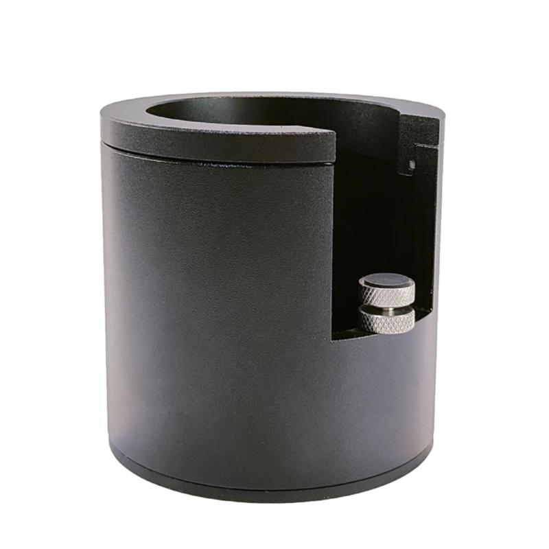 Coffee Tamper Base Espresso Portafilter Holder Aluminum Alloy Espresso Tamper Stand Base Coffee Equipment Accessories чёрный