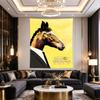 Bojack Horseman Smoking Horse Yellow Series Poster