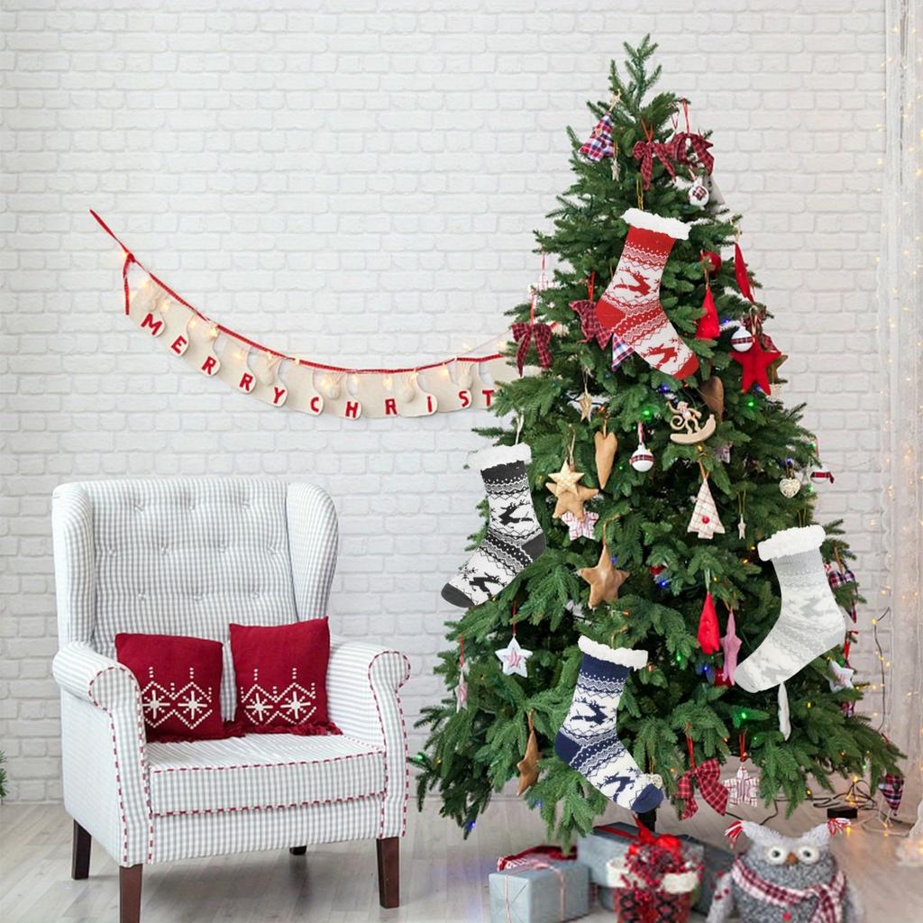 high qualityCozy Fuzzy Slipper Socks for Women - Non-Slip, Thick Lined Winter Warmth, Unique Pattern, Machine Washable - Perfect Christmas Gift,