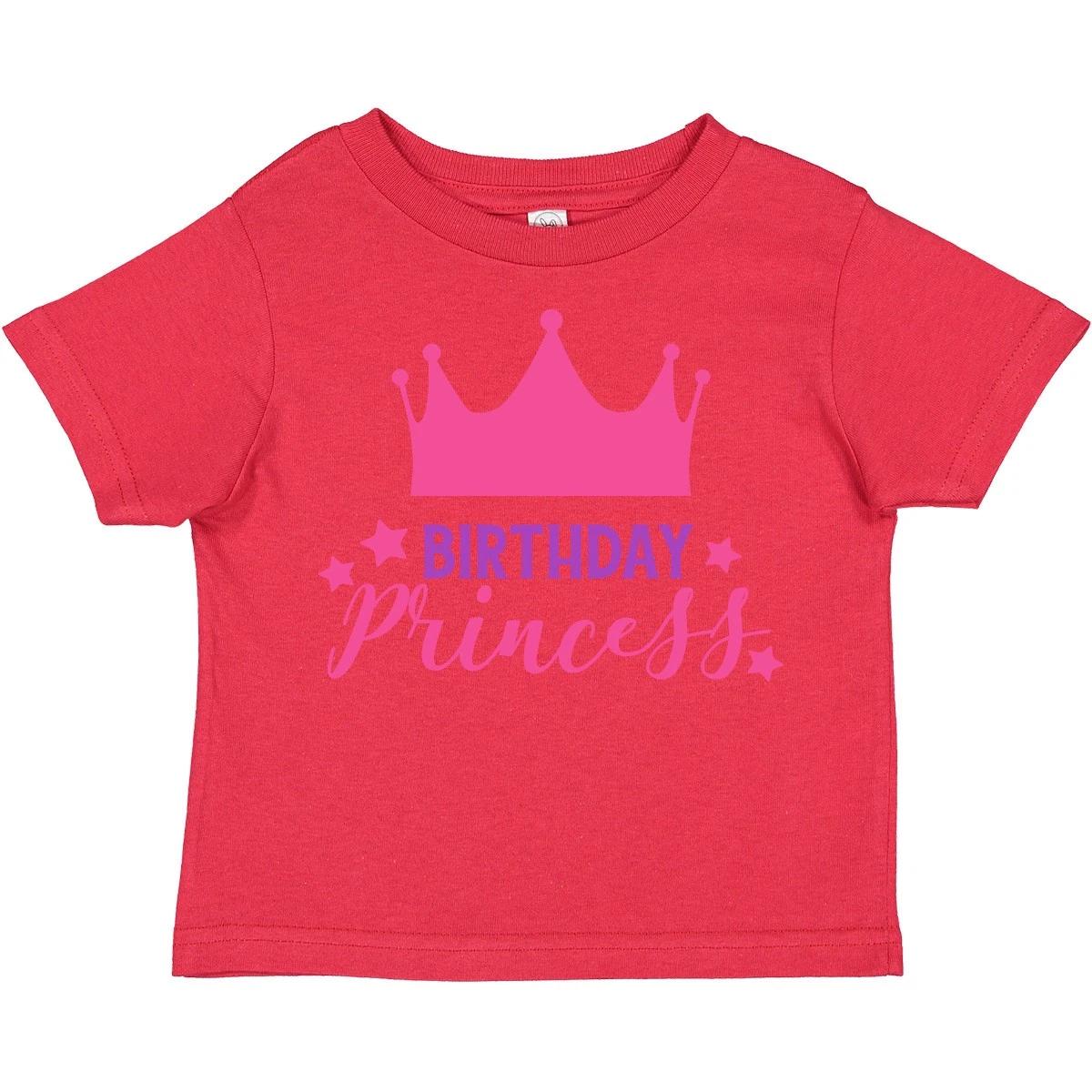 Inktastic Birthday Princess, Little Princess, Crown, Stars Toddler kids boys T-Shirt Girl 160
