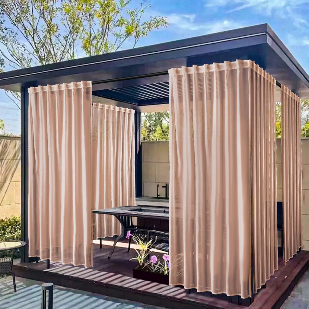 Wasserdichte Fenstermatte Terrasse Außenpavillon Transparenter Sichtschutz Vorhang Außen Fertigprodukt Selbstbau Vorhang