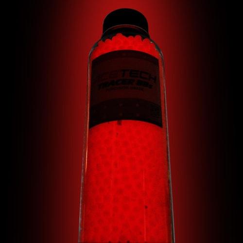 ACETECH Glow-in-the-Dark BB Bullets, Red, 0.20g, 2700 Rounds, High-Precision Manufactured, Night Visibility, Tracer-Specific BB Bullets