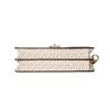 Michael Kors MK Greenwich Borsa a Spalla con Stampa Logo Vintage Donna Borsa a Spalla Bianco Vaniglia Rosa Nudo 30H1GGRL6B-173