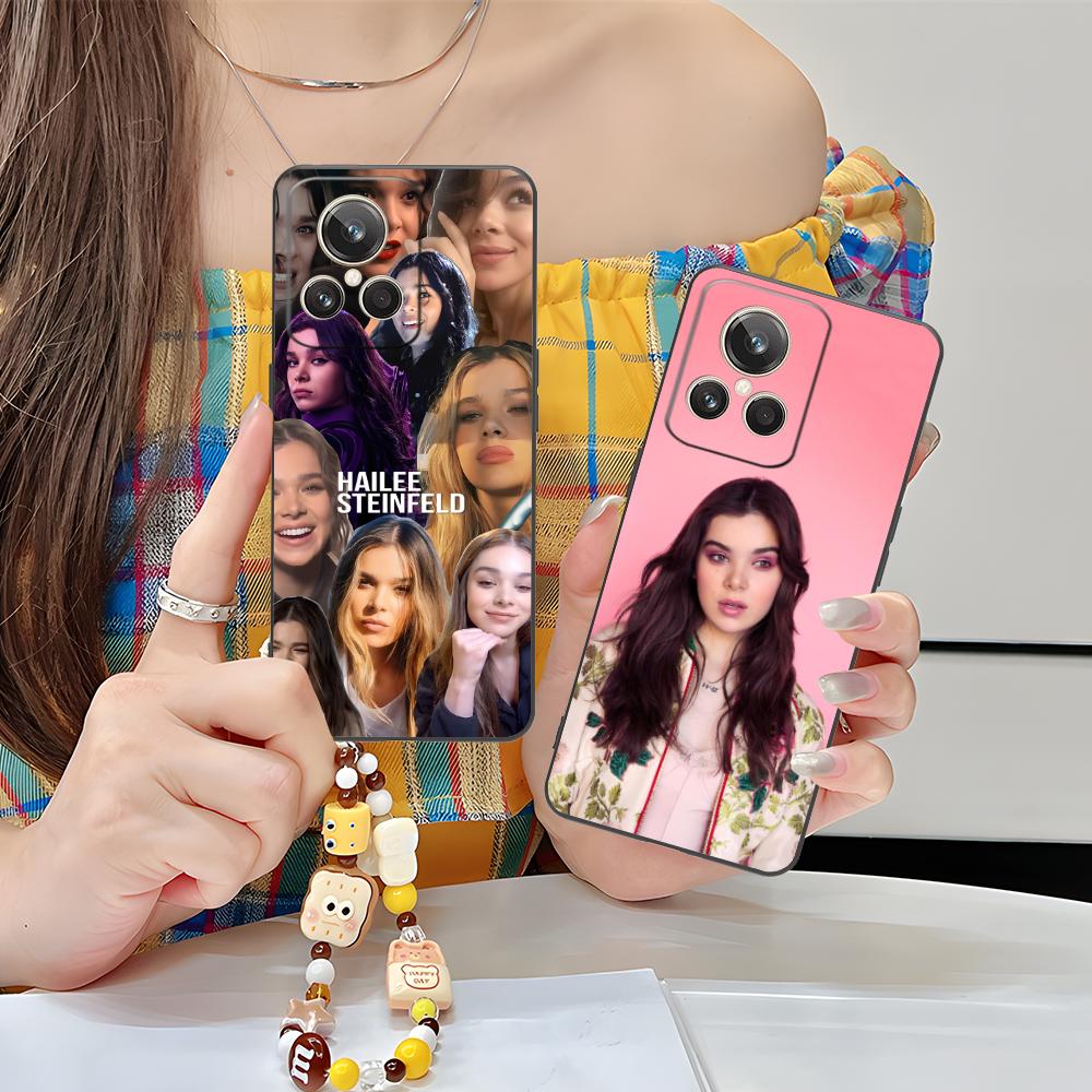 Hailee Steinfeld Matte TPU Mobile Phone Case for Realme GT 8 Neo Pro C75 73 71 C67 65 C55 53 C35 31 C20 15 Colorful Cover