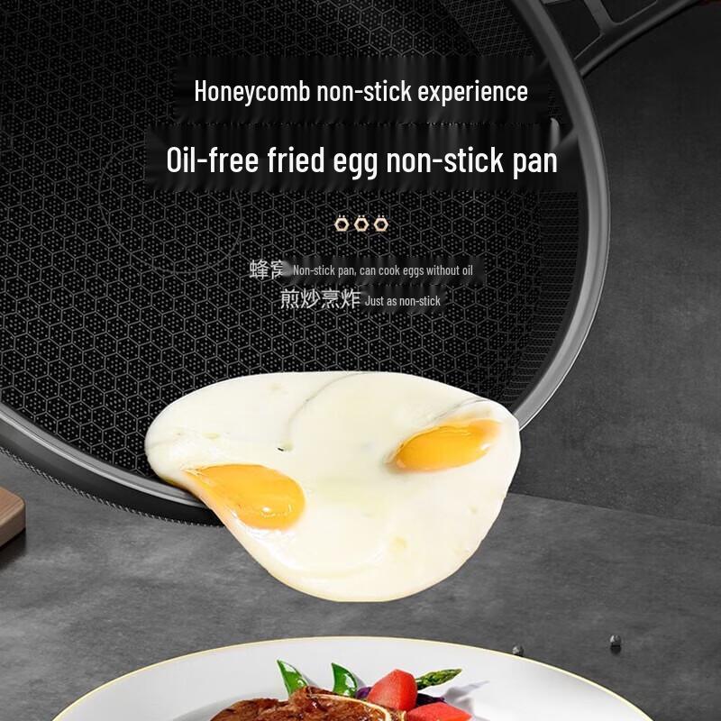 Kombach 5. Generation Antibakterielle Waben-Antihaft-Bratpfanne