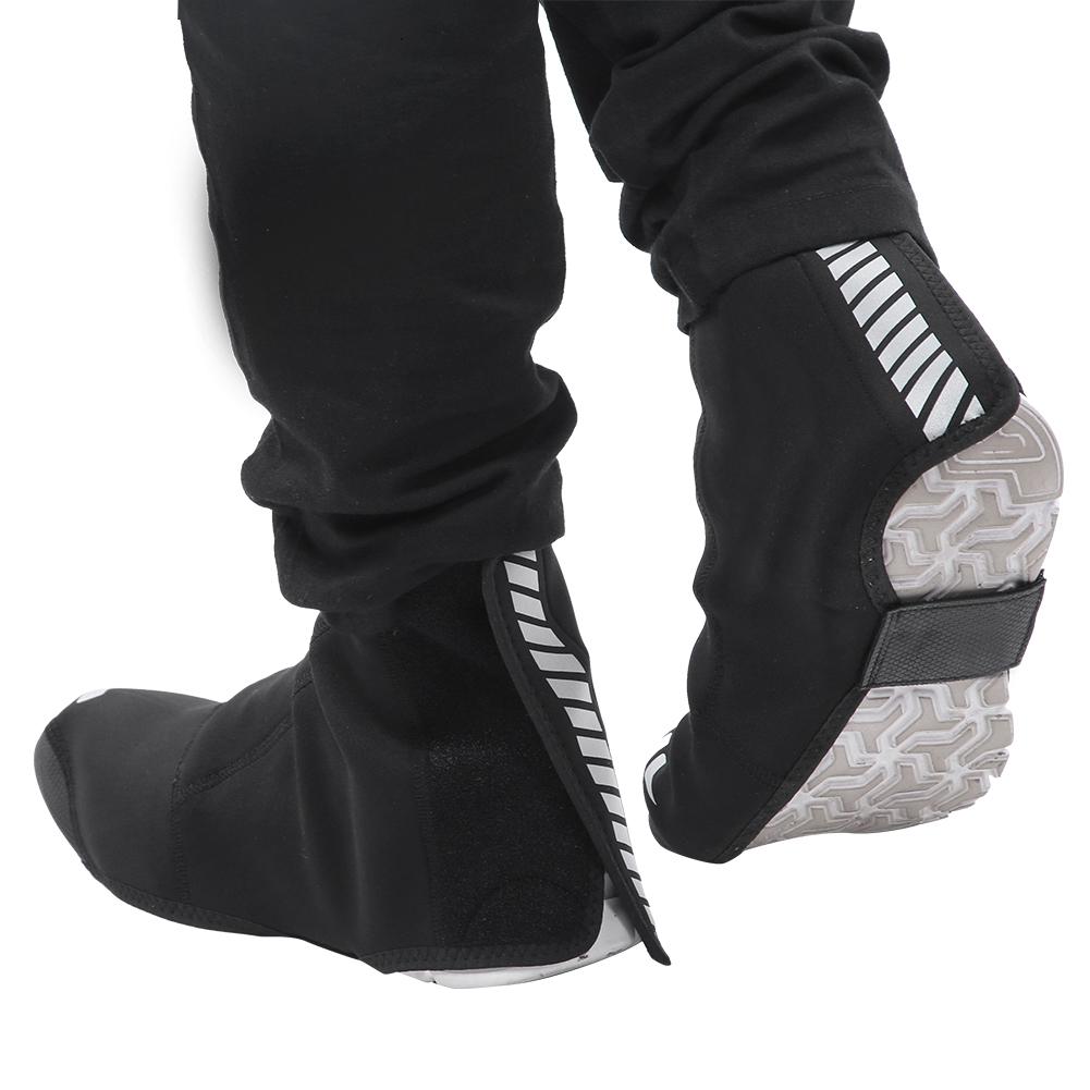 1 Pereche Acoperitoare Pantofi Ciclism Bicicletă Rezistent la Vânt Impermeabil Învelișuri pentru Ciclism Bicicletă Montană Negru XL