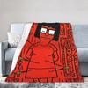 Bobs Funny B-Burgers Merch Blanket Lightweight Warm  Throw Blankets for Sofa 50x60 Inches Multi-size Throws And Blankets