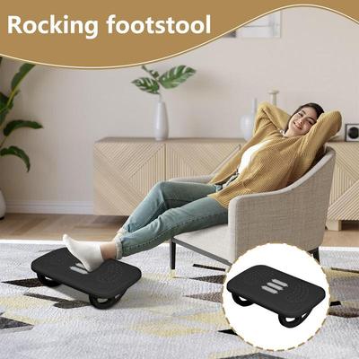 Foot Rest At Work Rocking Foot Stools Leg Rest Support Leg Comfort Support Stools For Home School Apartment Hotel Workplace