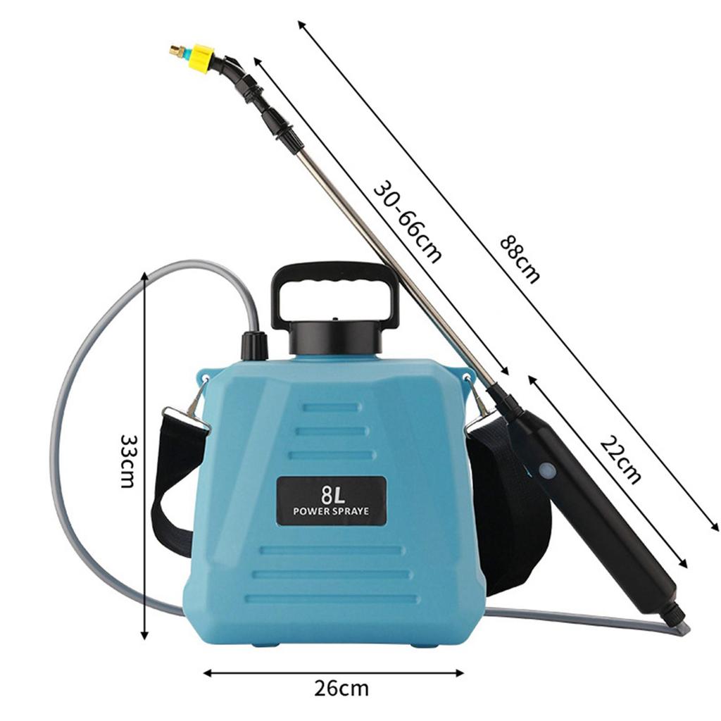 Electric Sprayer Dual Mode Portable Rechargeable Versatile Retractable Wands Garden Sprayer Water Sprayer for Orchard Watering