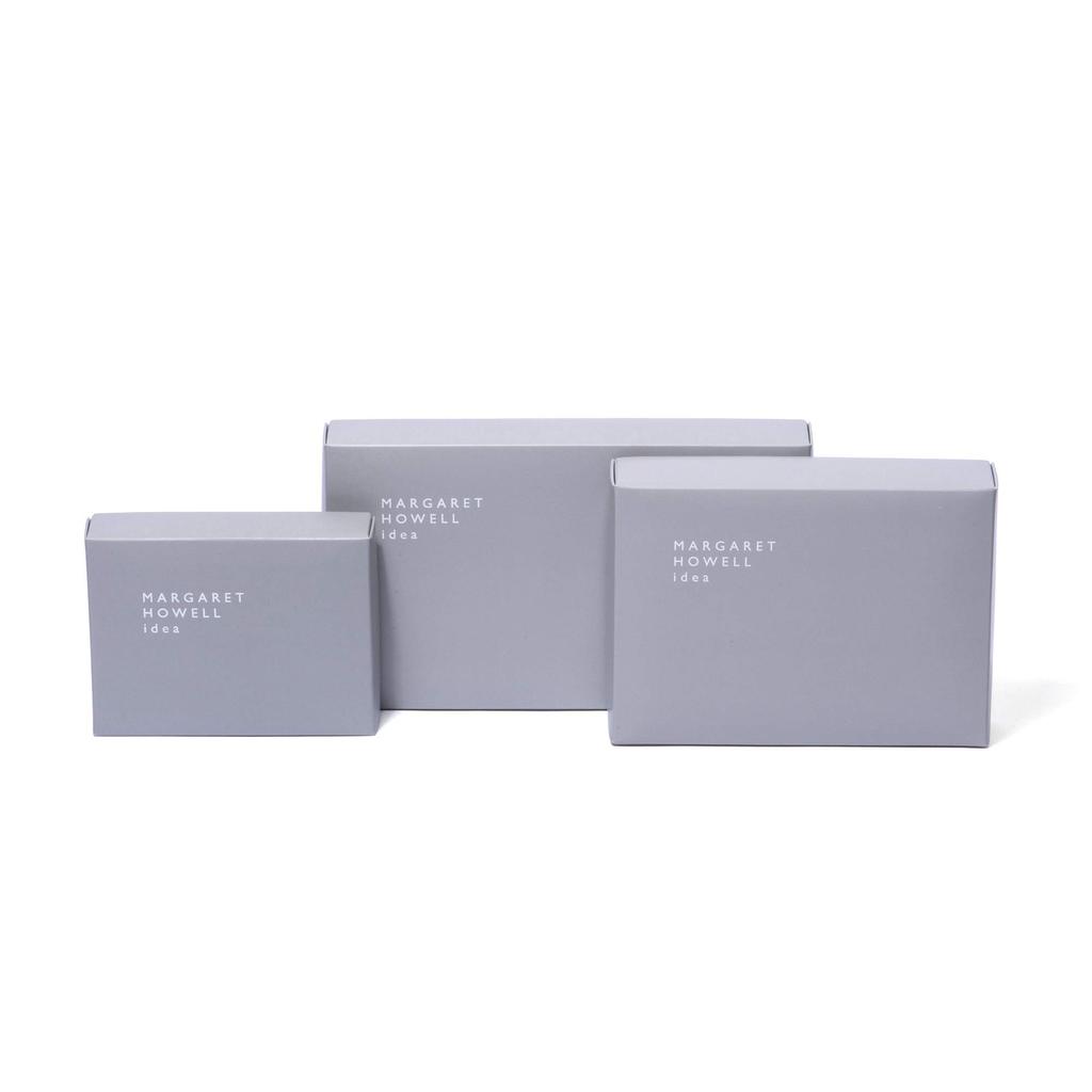 Howell Long Wallet Cowhide MHLW8JT1 Exclusive Blue [Margaret Idea] [Benjamin] Non-Stitch (Includes Box) Women's