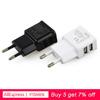 5V 2A EU Plug Charger USB EU Charger PlugFor XS X Max Huawei P 30 Samsung S 9 Plus Travel Wall Charger Adapter