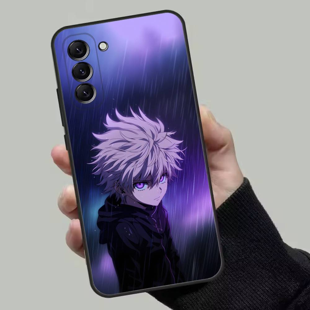

Anime H-Hunter x Hunter Killua Phone Case For Samsung Galaxy A13,A21s,A22,A31,A32,A52,A53,A71,A80,Soft Black Shell Samsung a30 a20