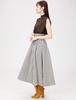 Knit Vest Combination Volume Dress SWNO224111 BRW 0 [Sneider] Women's