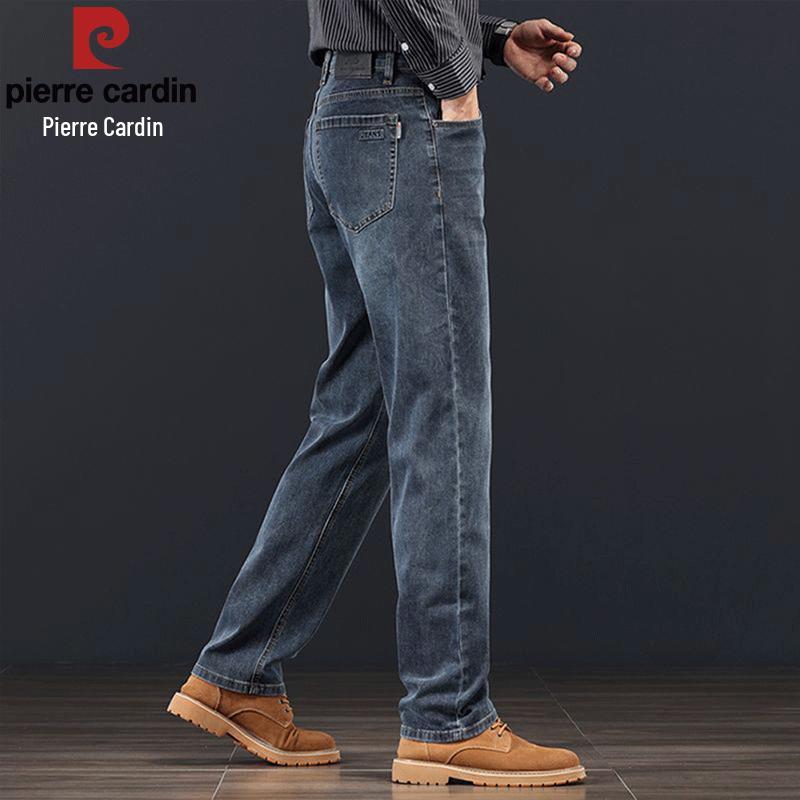 Pierre Cardin Men's Straight Leg Business Casual Jeans