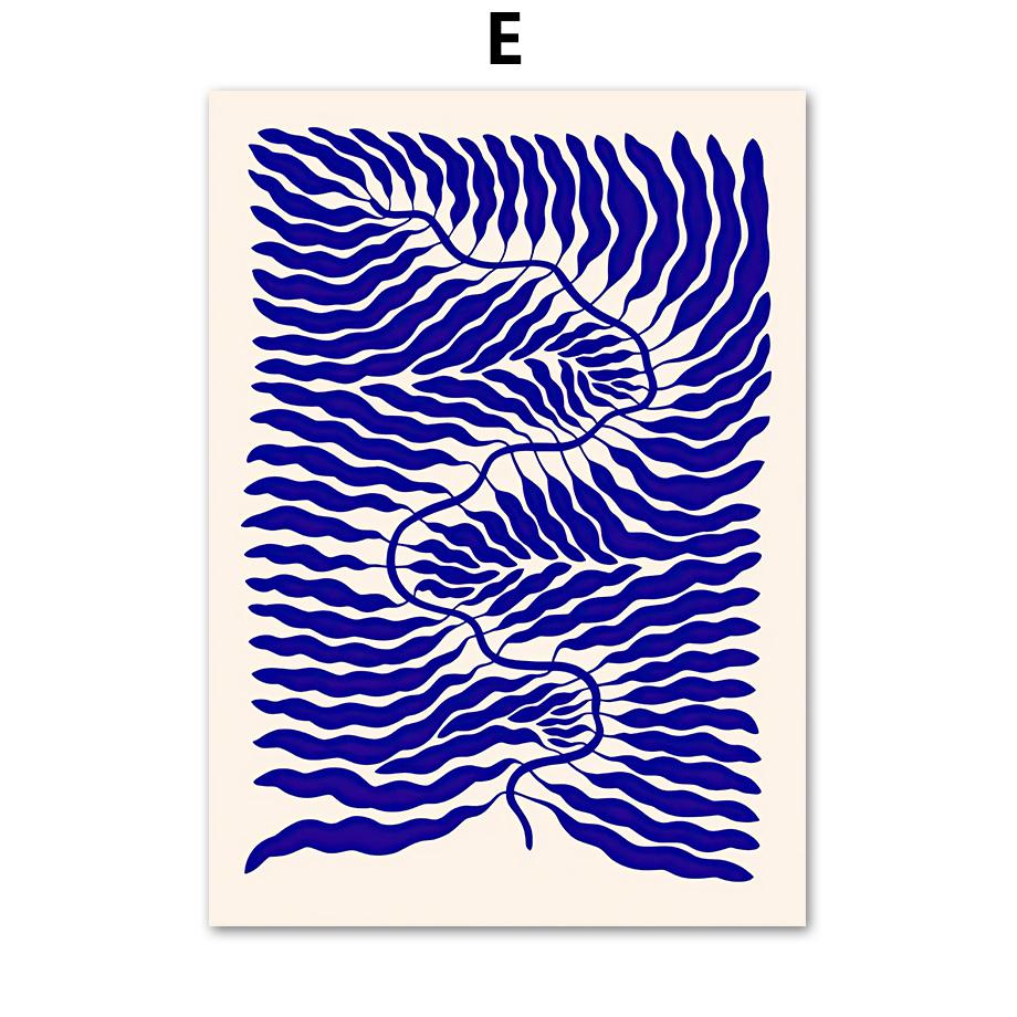 Abstract Minimalist Gallery Painting Wall Art Canvas, Curve Line Girl, Nordic Posters and Prints, Pictures for Living Room Decor