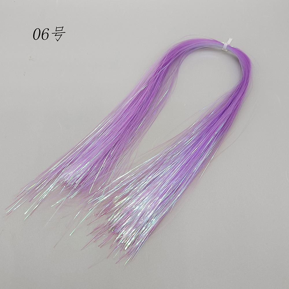 Oem 35cm 3g/bag Colorful Bright Silk Road Fly Hook Accessories 16 Colors Diy Fly Bait Fish Hook Body Binding Accessories New Arr