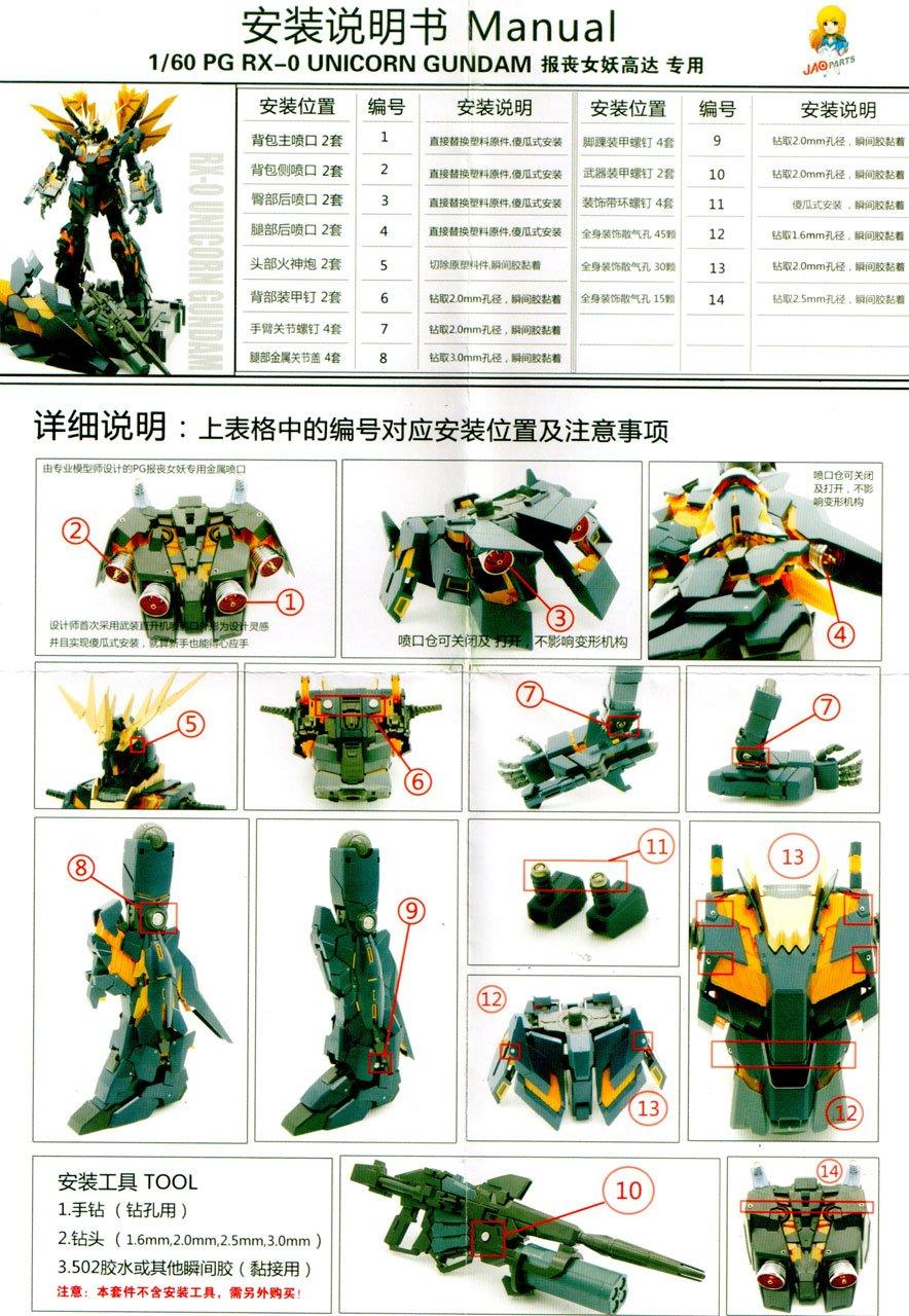 

PG Unicorn Gundam Unit 2 Banshee Norn Suit Gundam Metal Vernier Set Silver Plated 1/60 RX-0[N] (Мобильные УК) (Спецификация Вернье) [Элемент]
