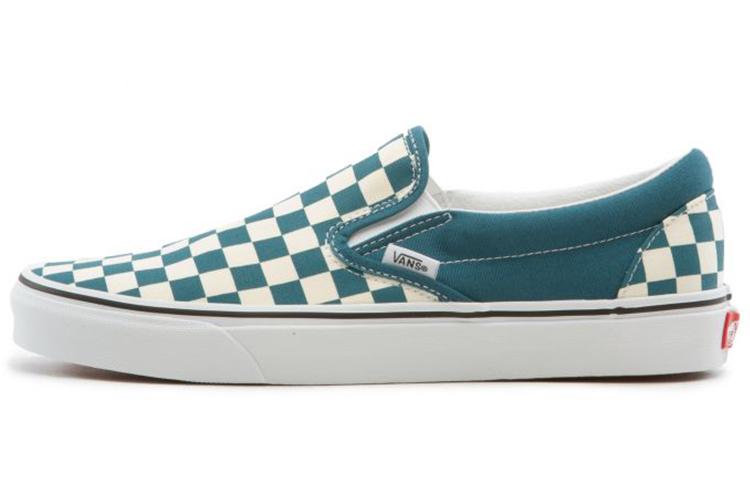 Кеды-слипоны Classic Vans Шахматка - Синий Коралл VN0A33TB9EX 36