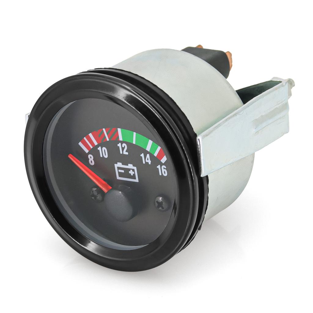 24V 52mm Car Gauge Water Temperature Gauge Oil Pressure BAR Meter Voltmeter Oil Temp Gauge Digital Pointer LED Car Gauge Diesel