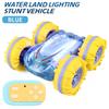 Non-Toxic Rc Car Amphibious Remote Control Vehicle Gesture Sensing Rolling 2.4G Light Double Sided Stunt Waterproof Christmas Toys For Kid