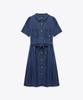 Marie Claire Denim Belted Dress (Mafbop20Mbl)