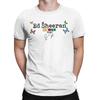 Men T-Shirt Ed Sheeran Butterfly Vintage 100% Cotton Tees Short Sleeve  T Shirts Round Neck Clothes New Arrival