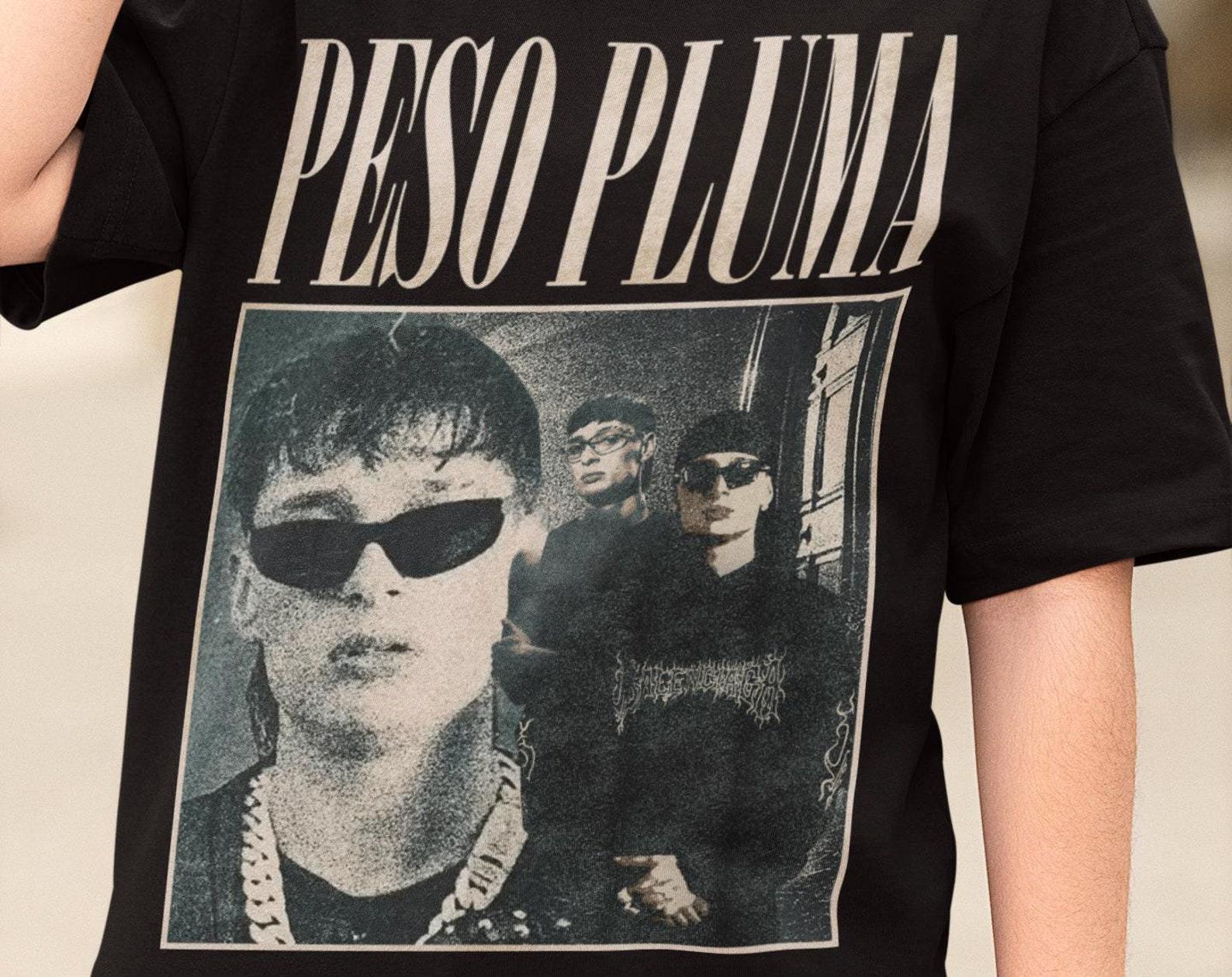 Peso Pluma Doble P Exodo Vintage Retro Y2K Unisex T-Shirt | Peso Pluma Fan Gift | Peso Pluma Fan Shirt | Peso Pluma Outfit | Exodo Double P S