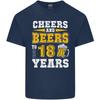 18th Birthday 18 Year Old Funny Alcohol Unisexs Light Cotton TShirt