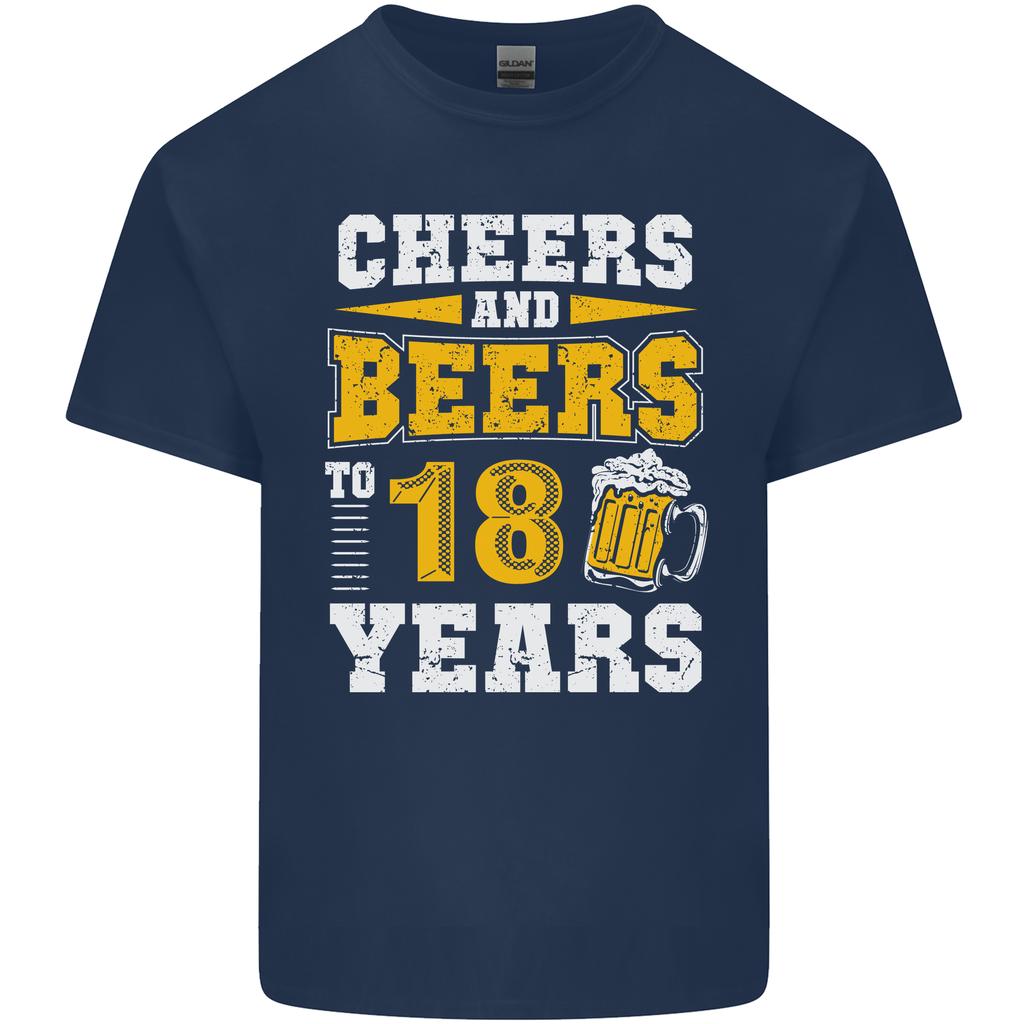 18th Birthday 18 Year Old Funny Alcohol Unisexs Light Cotton TShirt