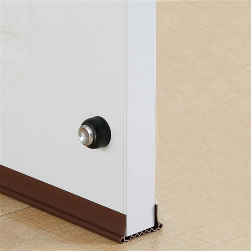

Door Bottom Seal Strip Weather Window Dust Blocker Seal Weatherstrip Windproof Dust Self Adhesive Doorstop Guard Sealing 5cm&96cm коричневый