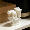 Smooth Line Figurine Thinker Figurine, Funny Man on Toilet Thinking Statue, 3D Small Decorative Statue Printed Novelty Bathroom Decoration for Office