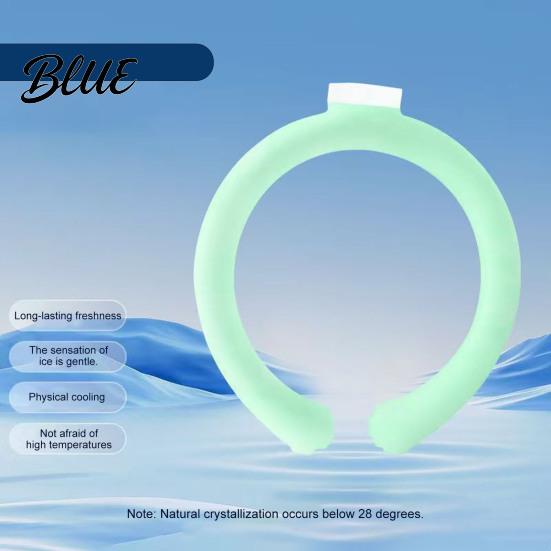 Leak-proof Cooling Tube Portable Neck Tub for Summer Lightweight Wearable Cooler