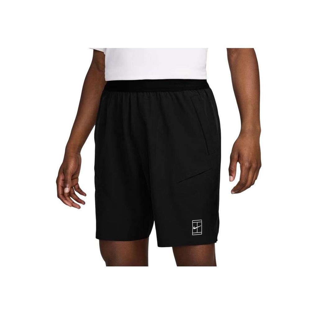 Nike Dri-Fit Court Advantage Comfortable Sports Shorts Men Shorts Black FZ9323-010